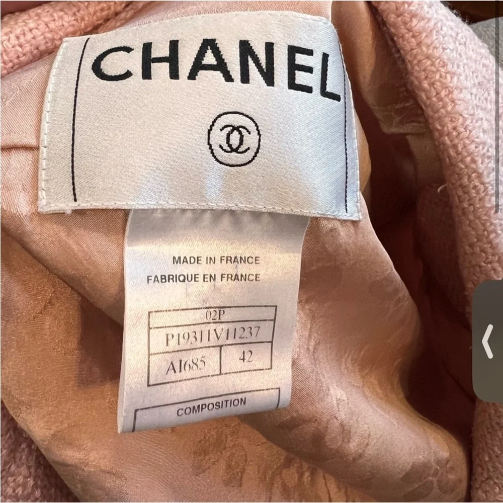 CHANEL Soft Pink Women's Blazer